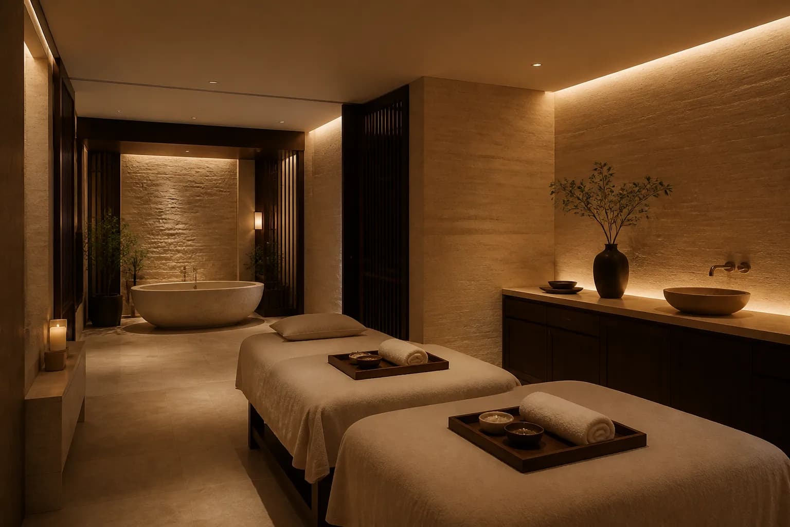 Spa wellness room